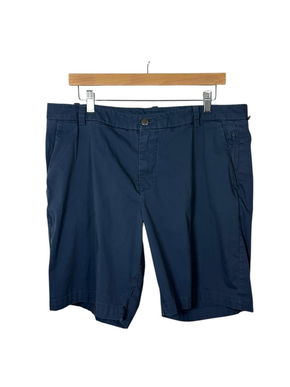 Lululemon Commission Chino Shorts Navy Blue Men's Size 36 Performance Golf